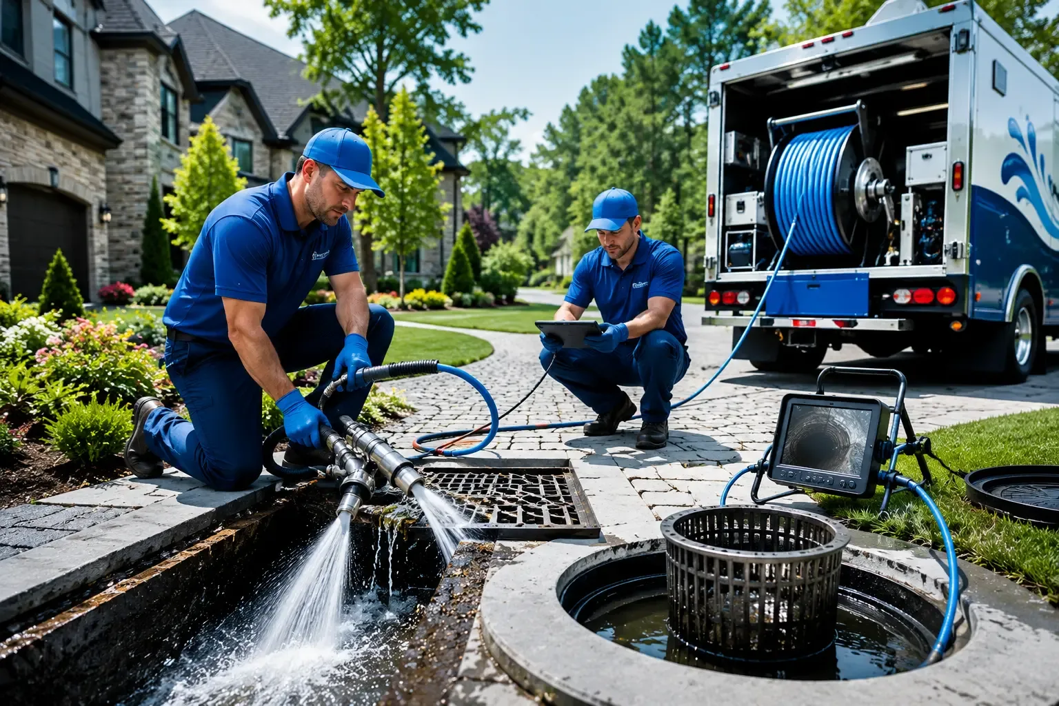 Local outdoor drain cleaning professionals in Albert, KS