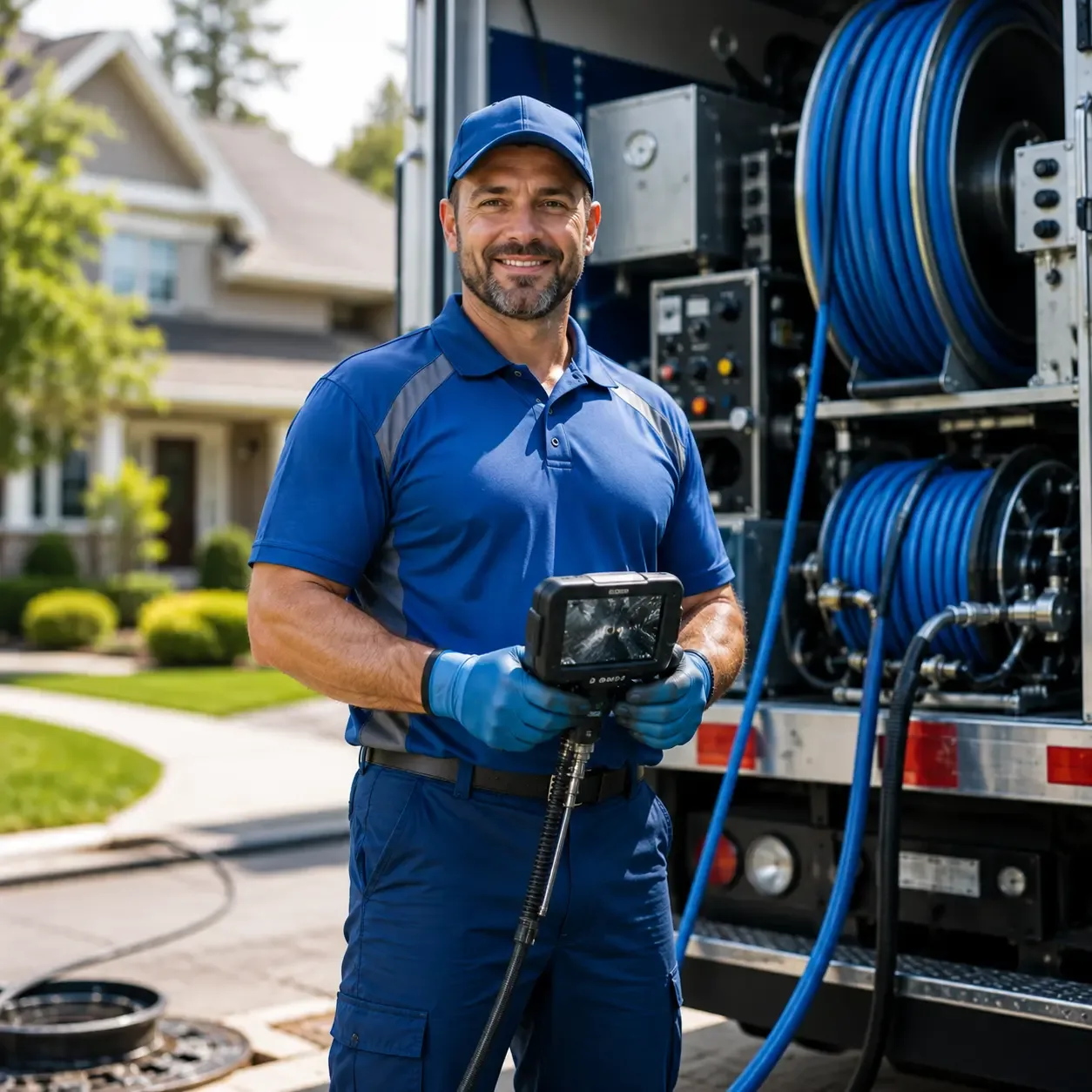 Local outdoor drain cleaning specialists in Albert, KS